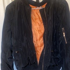 Black Bomber w/ orange detail